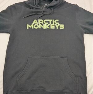 Arctic Monkeys North American Tour 2023 Black Hoodie Concert Merch Medium